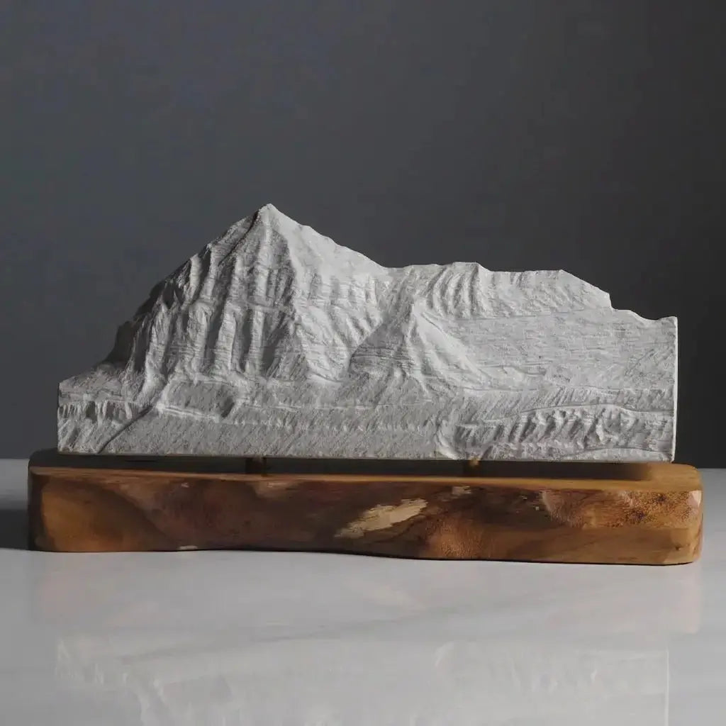 Mount Timpanogos Sculpture (Trailside Cliff View, Utah) Sculpted Peaks