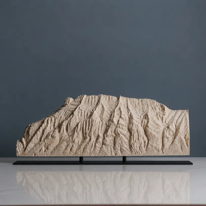 Tunnel Mountain Sculpture (Banff, Alberta) Sculpted Peaks