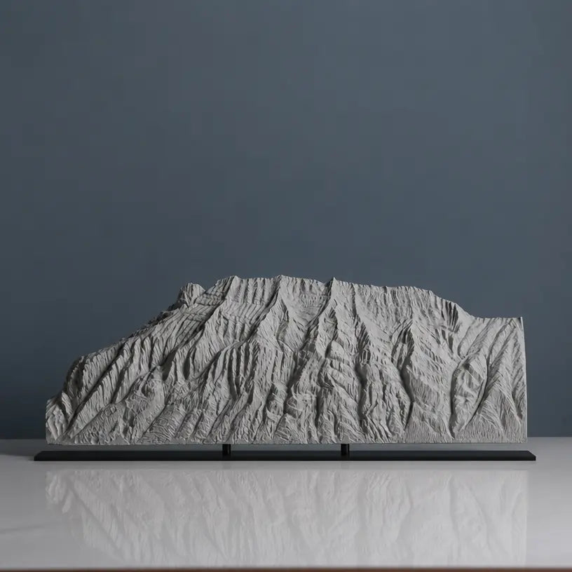 Tunnel Mountain Sculpture (Banff, Alberta) Sculpted Peaks