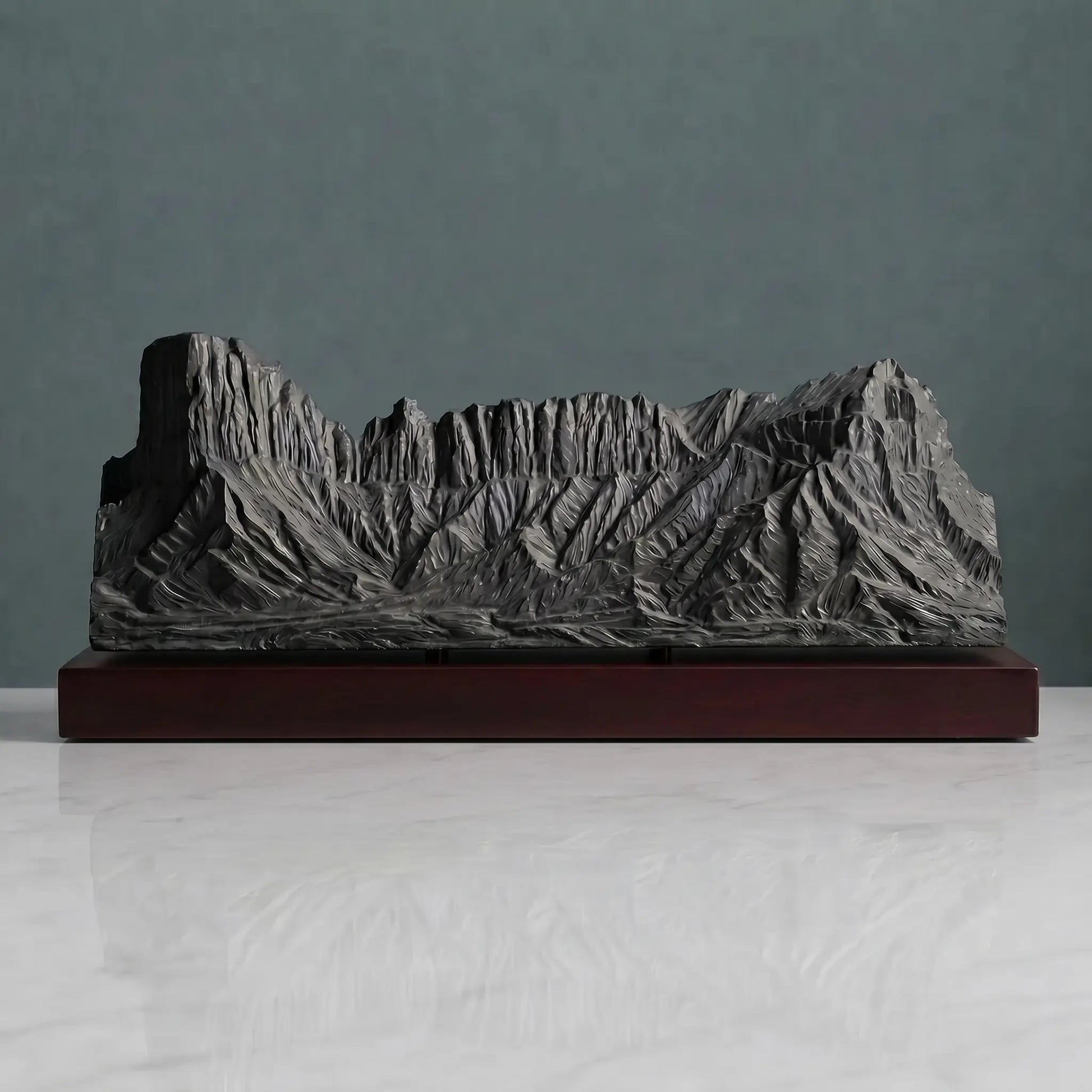 Tuwaiq Mountain Sculpture (View A, Saudi Arabia) Sculpted Peaks
