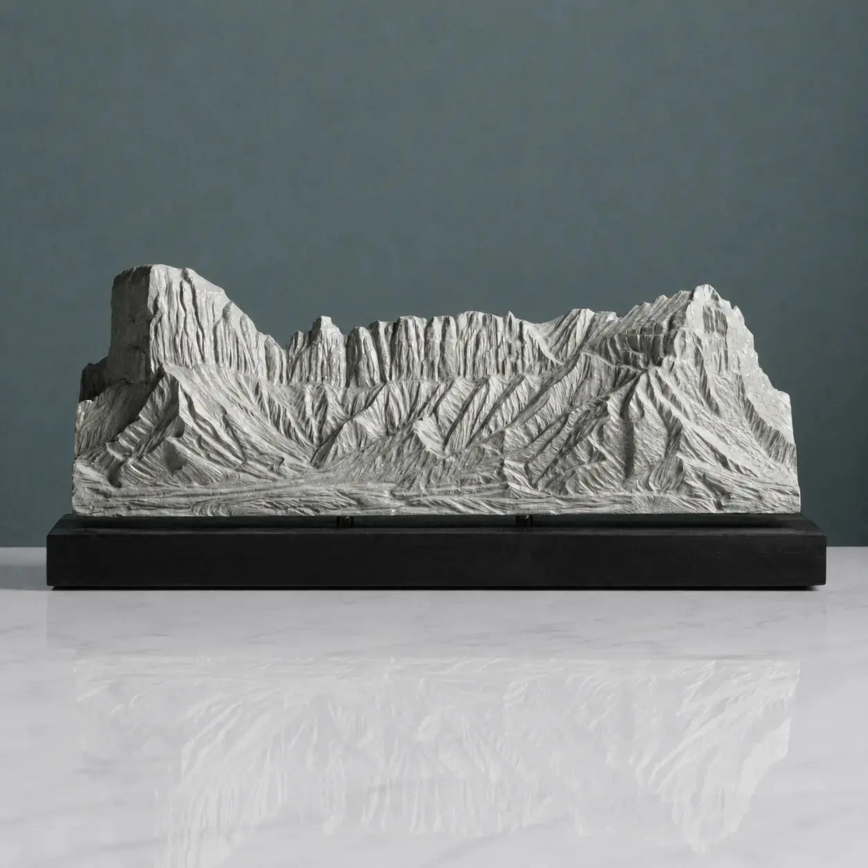 Tuwaiq Mountain Sculpture (View A, Saudi Arabia) Sculpted Peaks