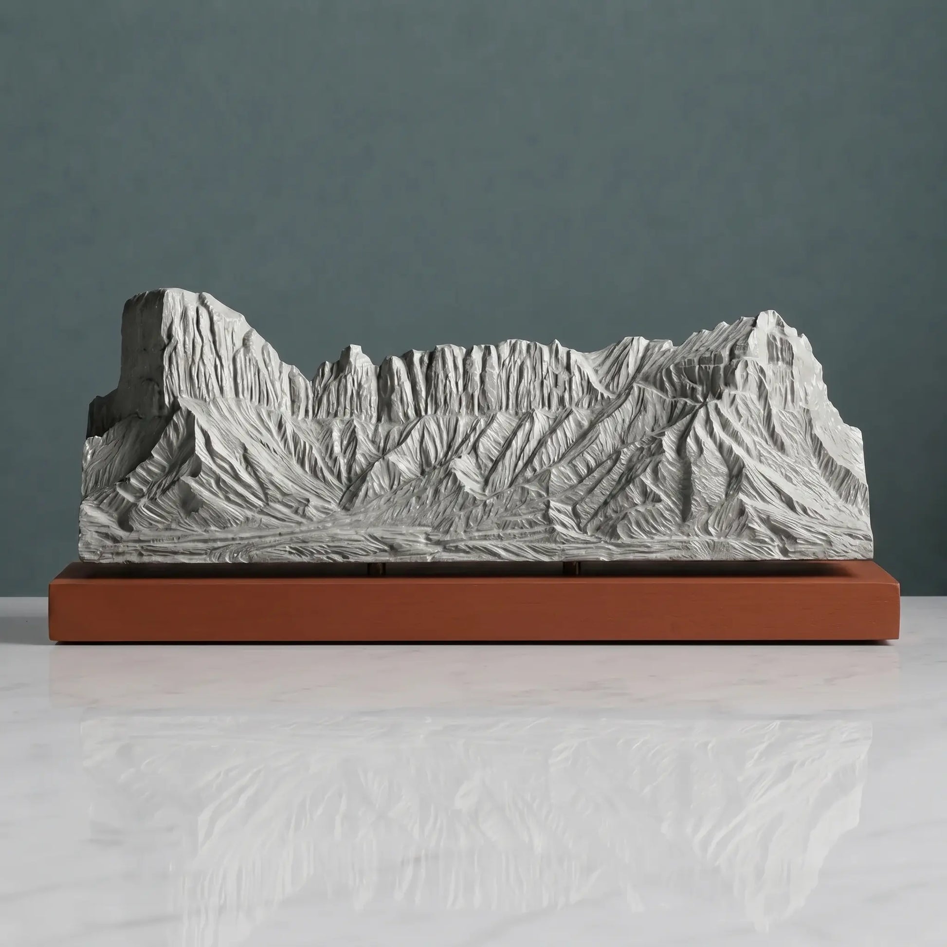 Tuwaiq Mountain Sculpture (View A, Saudi Arabia) Sculpted Peaks