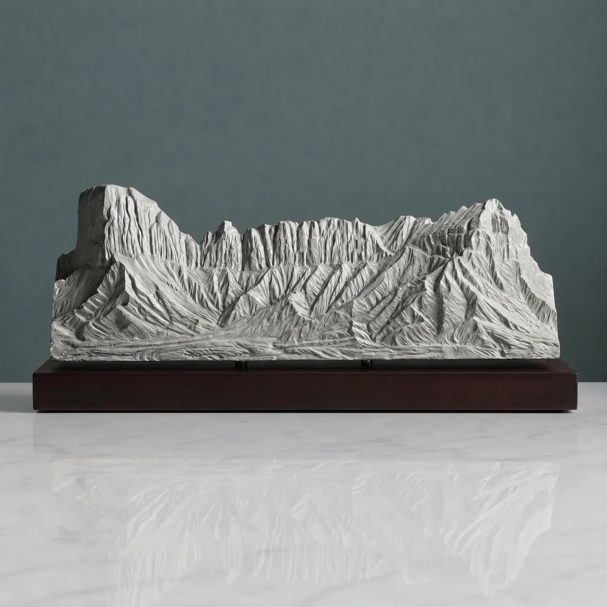 Tuwaiq Mountain Sculpture (View A, Saudi Arabia) Sculpted Peaks