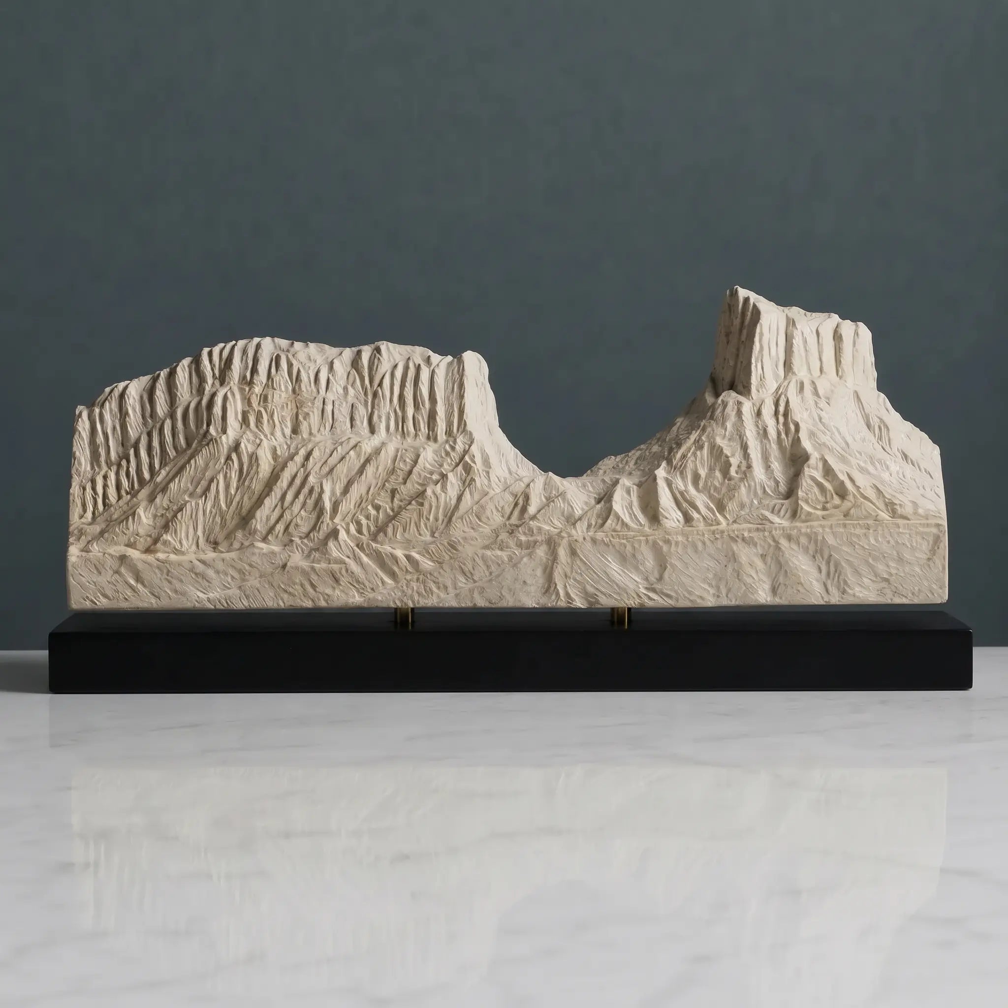Tuwaiq Mountain Sculpture (View B, Saudi Arabia) Sculpted Peaks