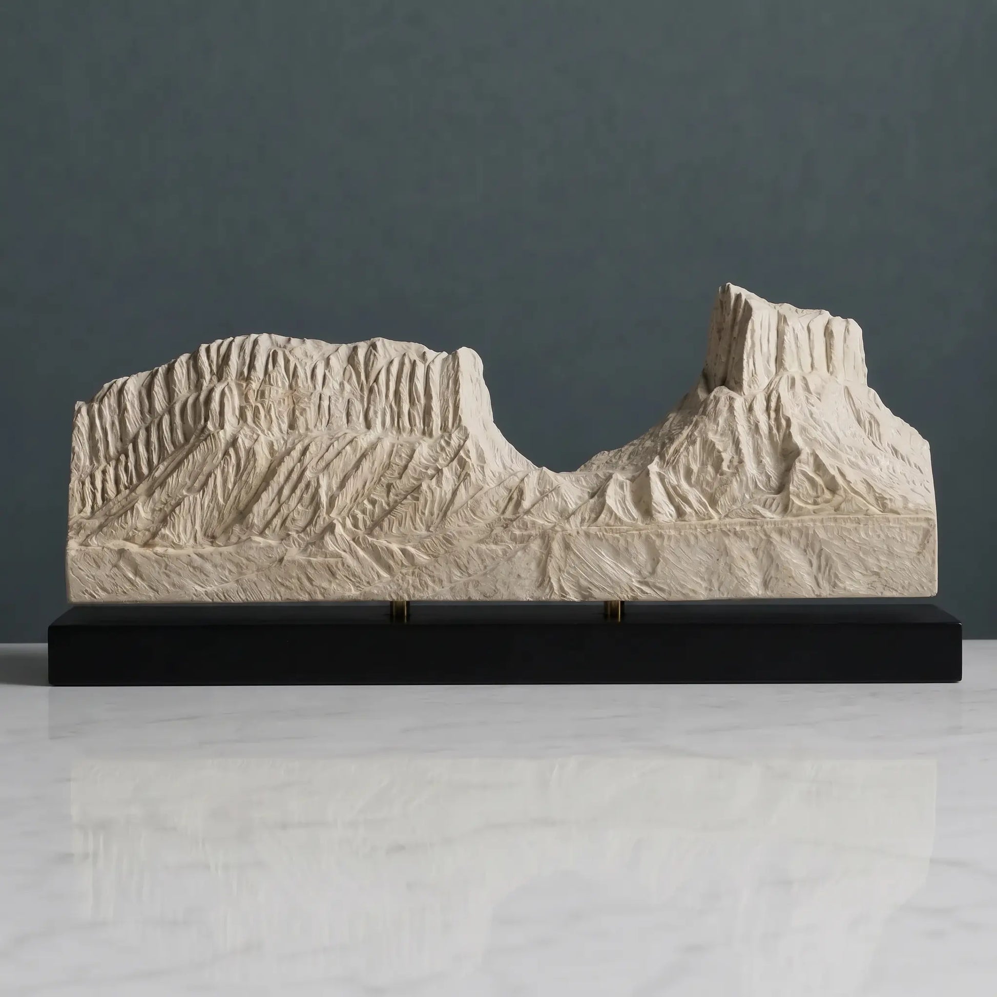 Tuwaiq Mountain Sculpture (View B, Saudi Arabia) Sculpted Peaks