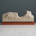 Tuwaiq Mountain Sculpture (View B, Saudi Arabia) Sculpted Peaks