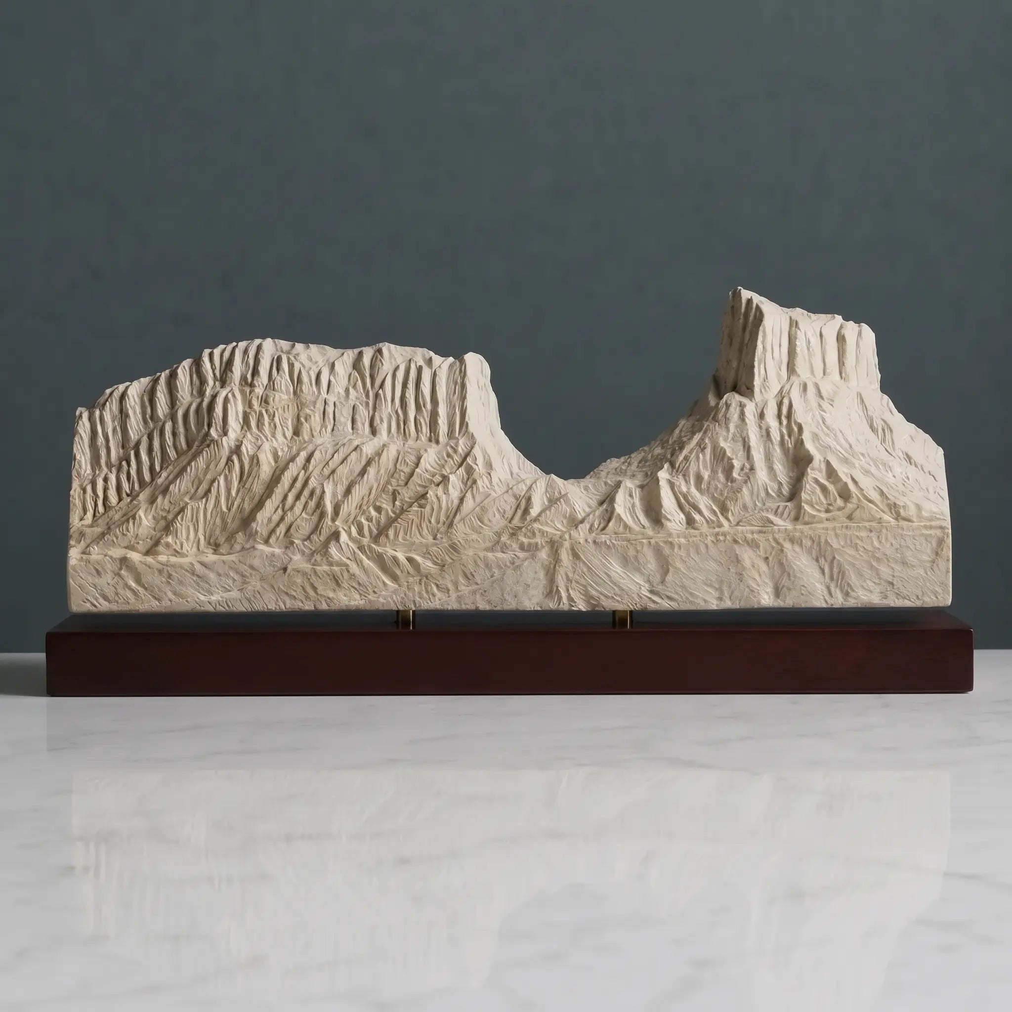Tuwaiq Mountain Sculpture (View B, Saudi Arabia) Sculpted Peaks