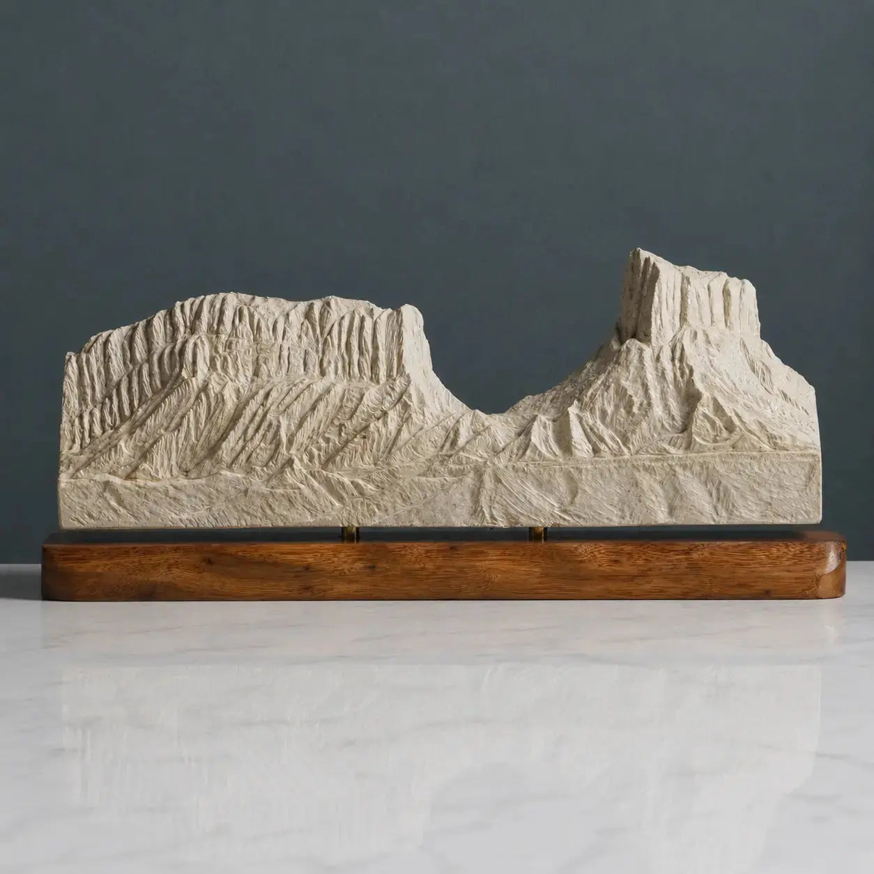 Tuwaiq Mountain Sculpture (View B, Saudi Arabia) Sculpted Peaks