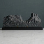 Tuwaiq Mountain Sculpture (View B, Saudi Arabia) Sculpted Peaks