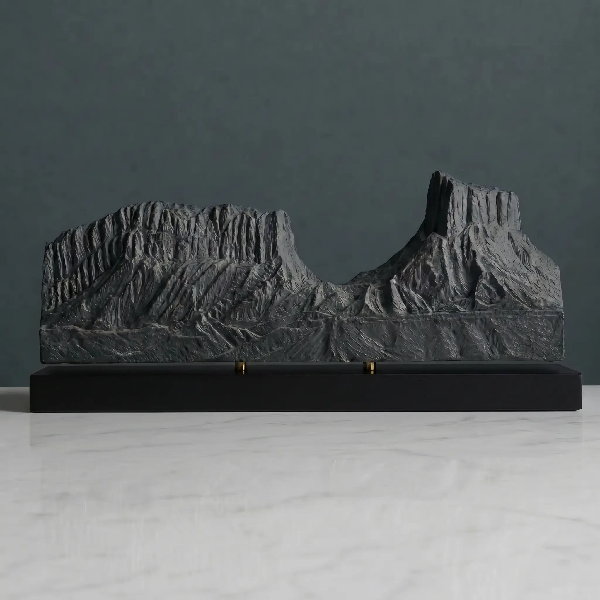 Tuwaiq Mountain Sculpture (View B, Saudi Arabia) Sculpted Peaks