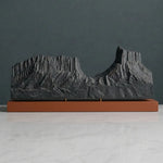 Tuwaiq Mountain Sculpture (View B, Saudi Arabia) Sculpted Peaks