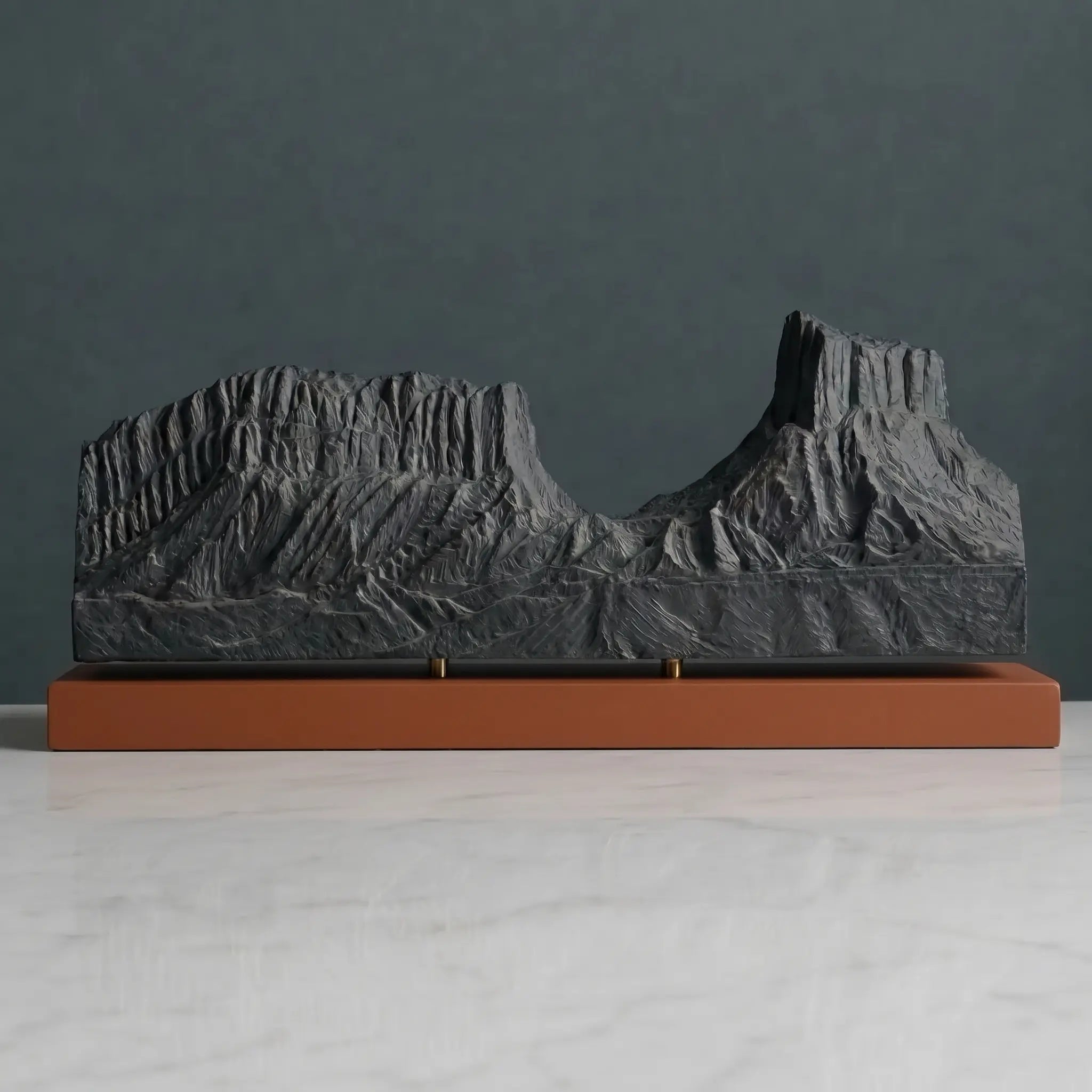 Tuwaiq Mountain Sculpture (View B, Saudi Arabia) Sculpted Peaks