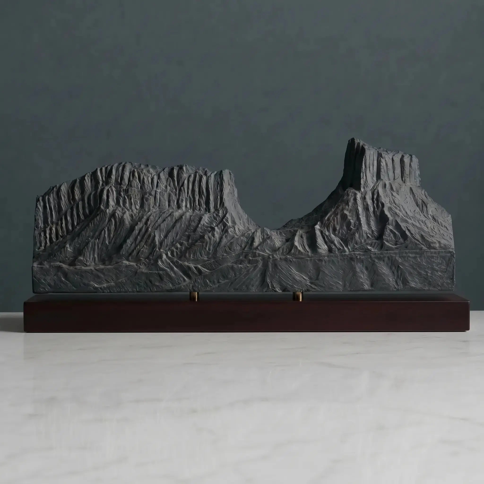 Tuwaiq Mountain Sculpture (View B, Saudi Arabia) Sculpted Peaks