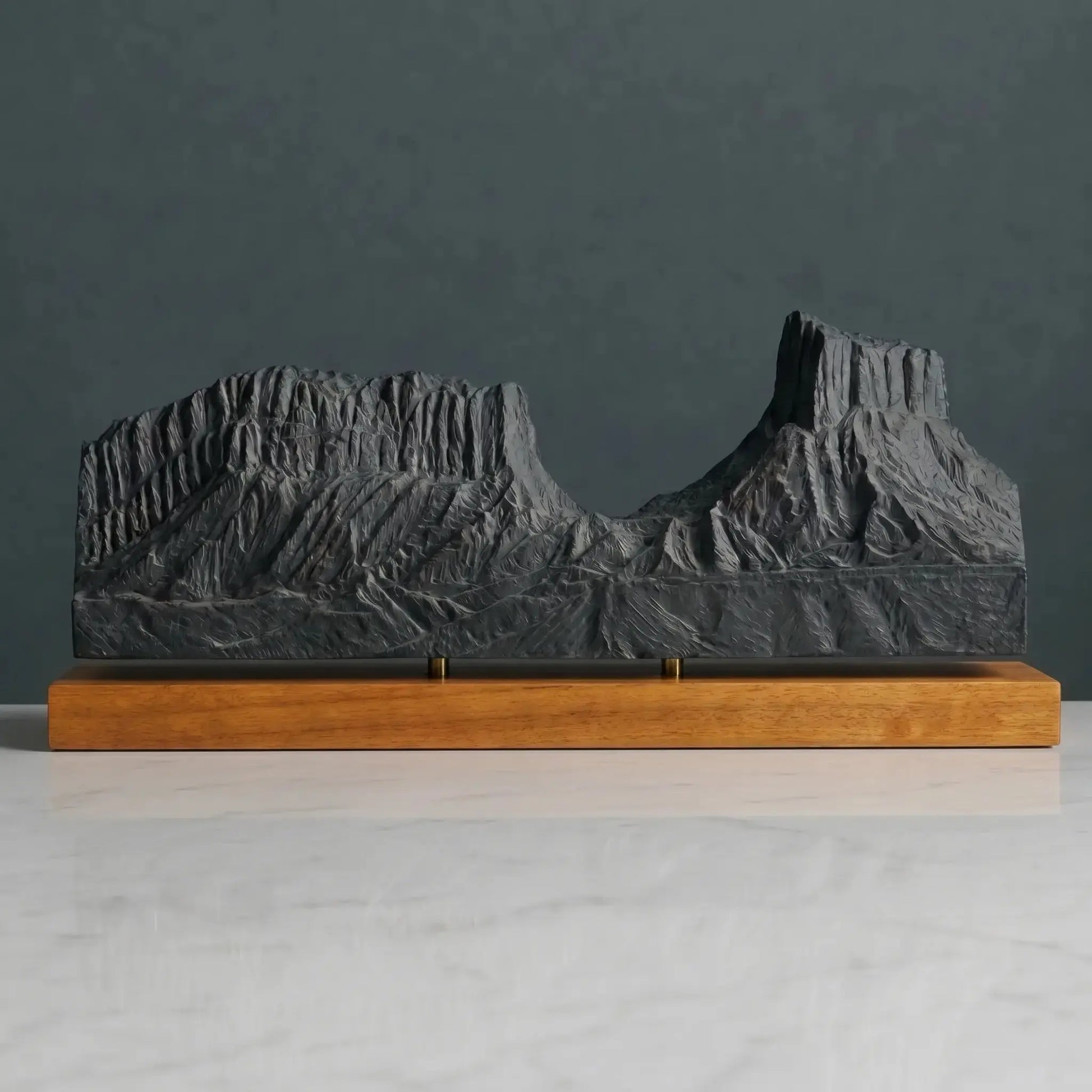 Tuwaiq Mountain Sculpture (View B, Saudi Arabia) Sculpted Peaks