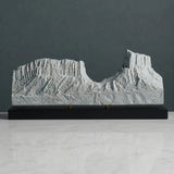 Tuwaiq Mountain Sculpture (View B, Saudi Arabia) Sculpted Peaks