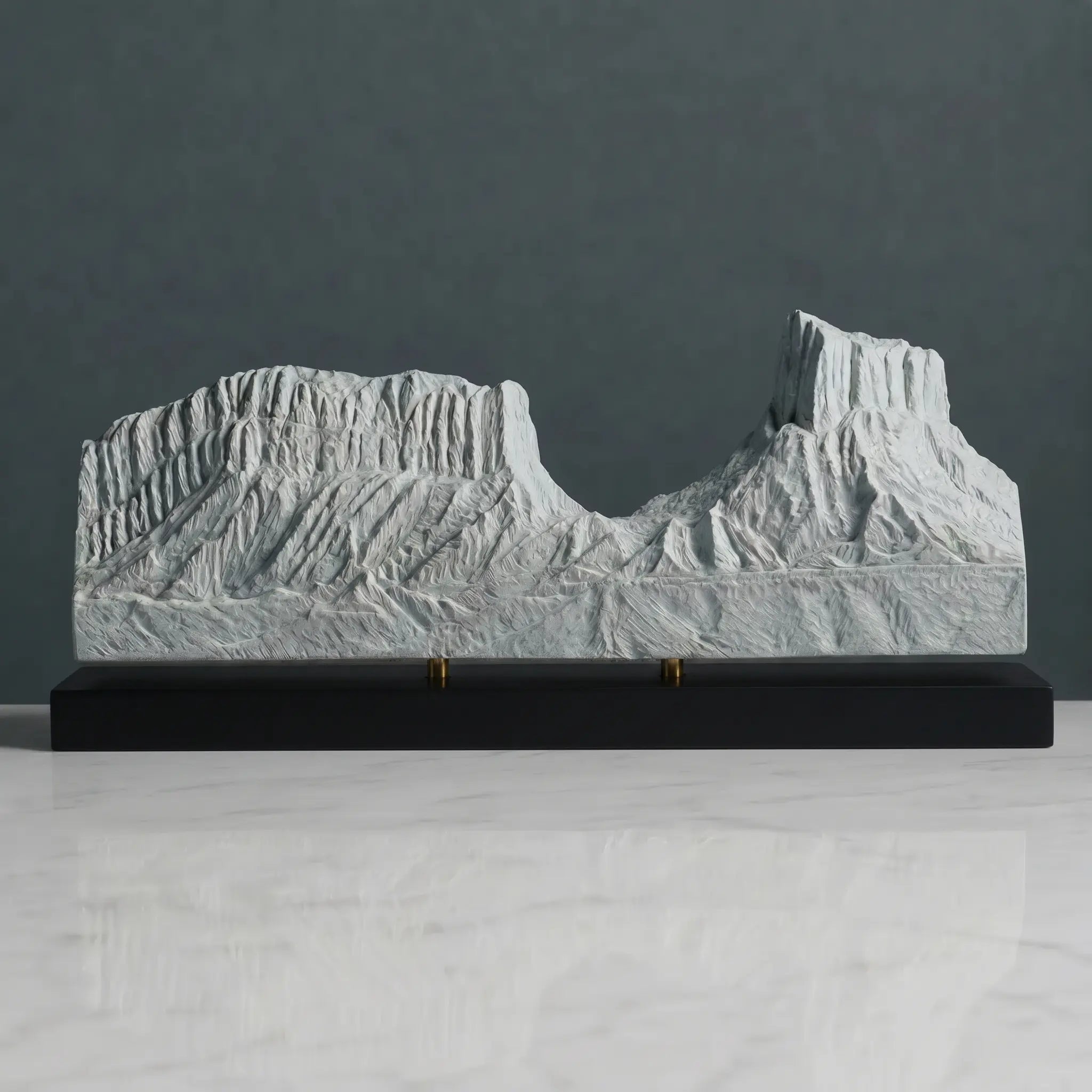 Tuwaiq Mountain Sculpture (View B, Saudi Arabia) Sculpted Peaks