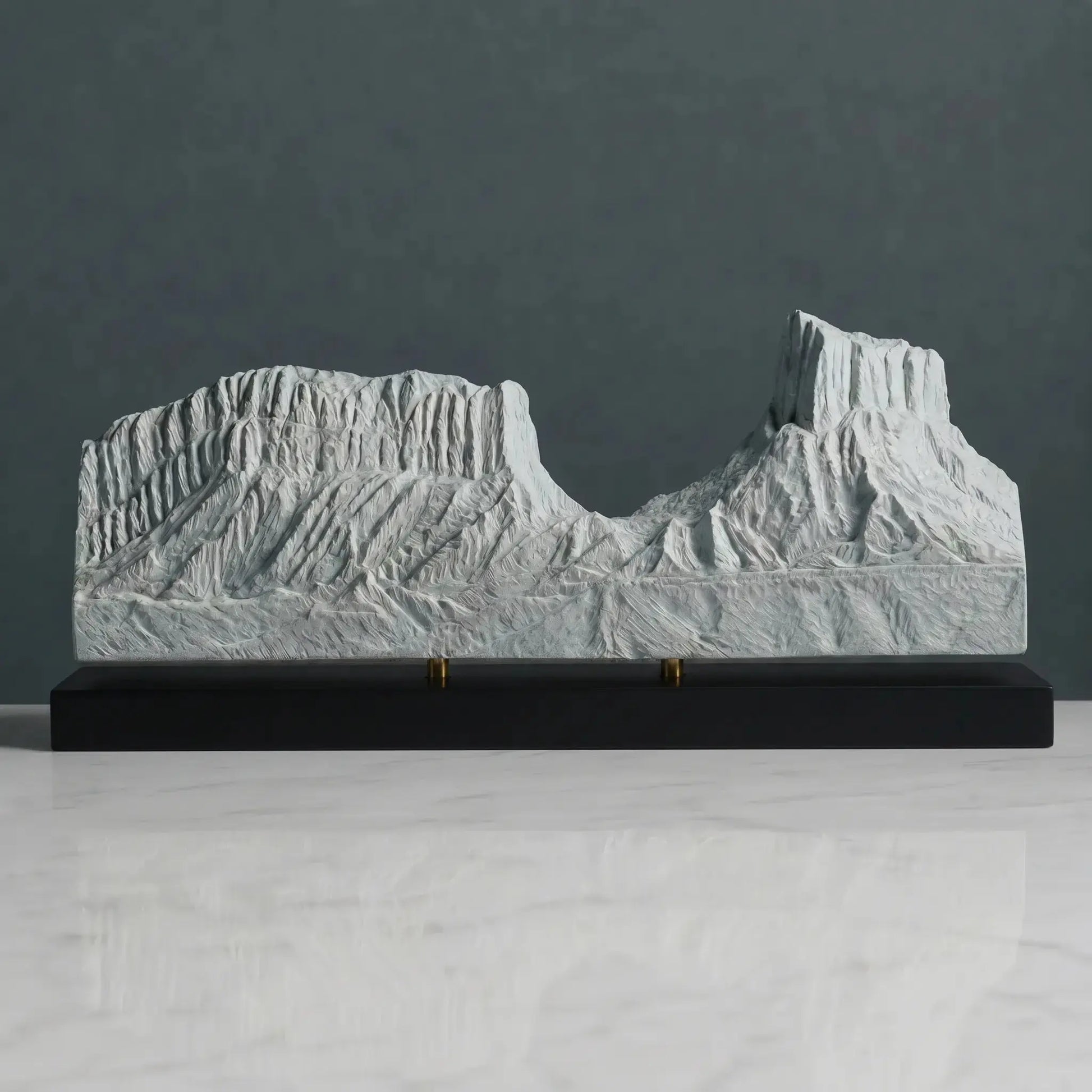 Tuwaiq Mountain Sculpture (View B, Saudi Arabia) Sculpted Peaks