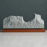 Tuwaiq Mountain Sculpture (View B, Saudi Arabia) Sculpted Peaks