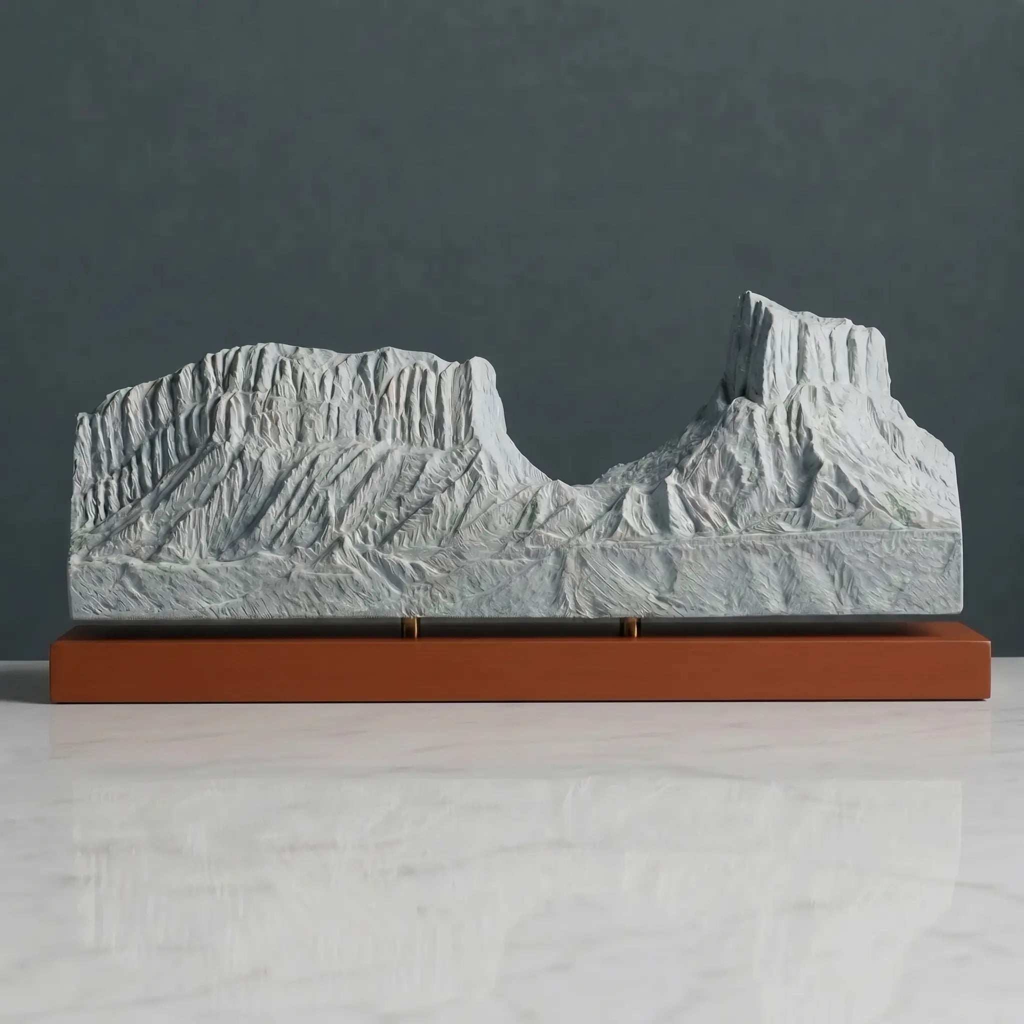 Tuwaiq Mountain Sculpture (View B, Saudi Arabia) Sculpted Peaks