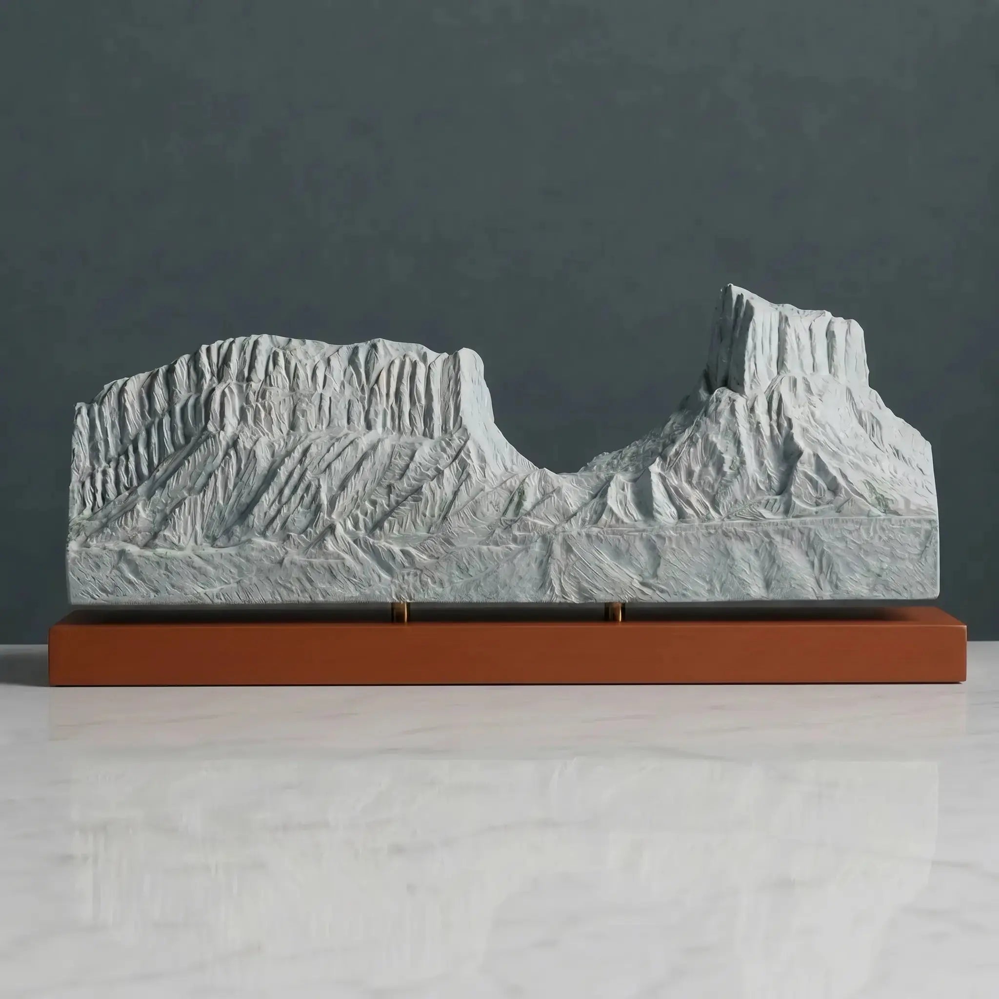 Tuwaiq Mountain Sculpture (View B, Saudi Arabia) Sculpted Peaks