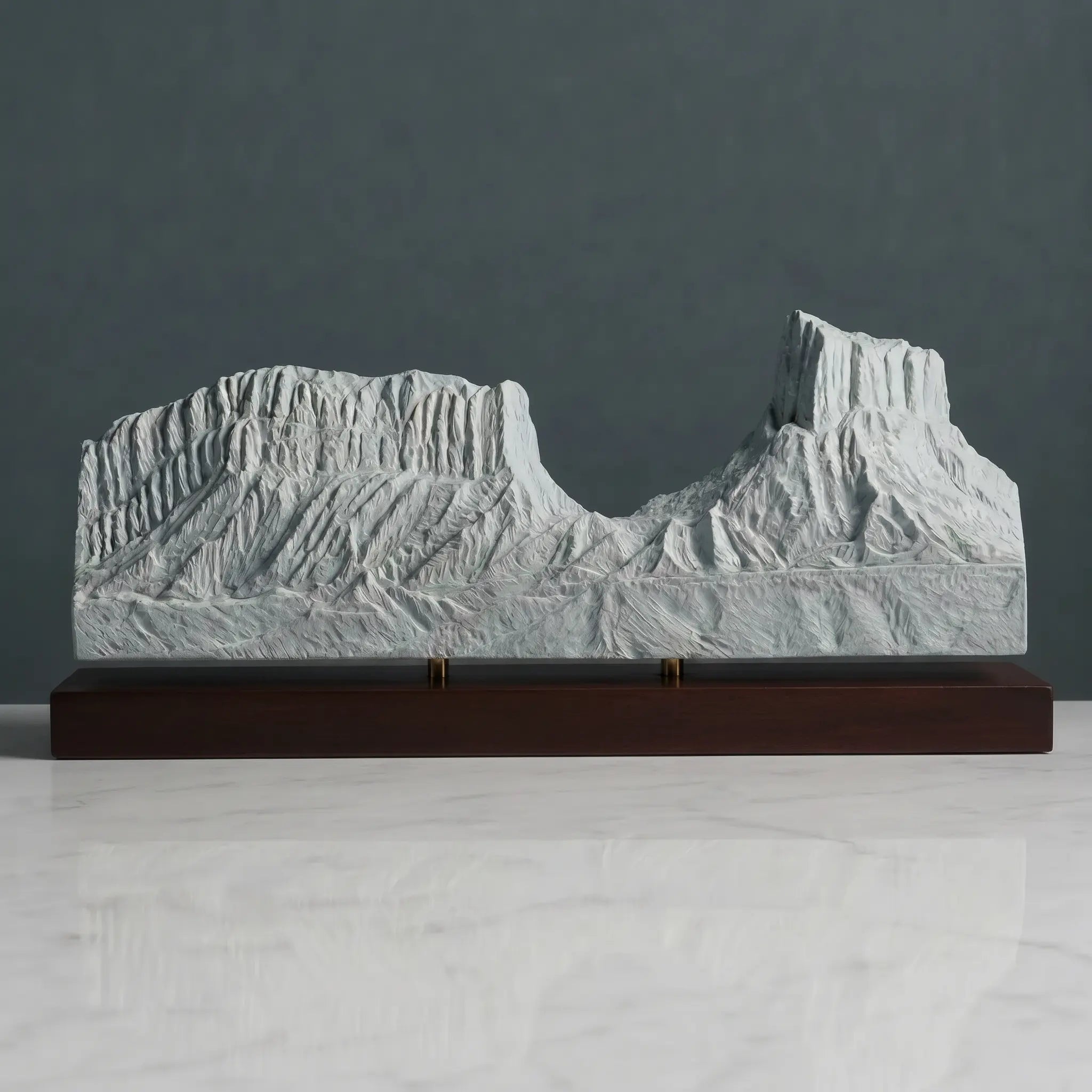 Tuwaiq Mountain Sculpture (View B, Saudi Arabia) Sculpted Peaks