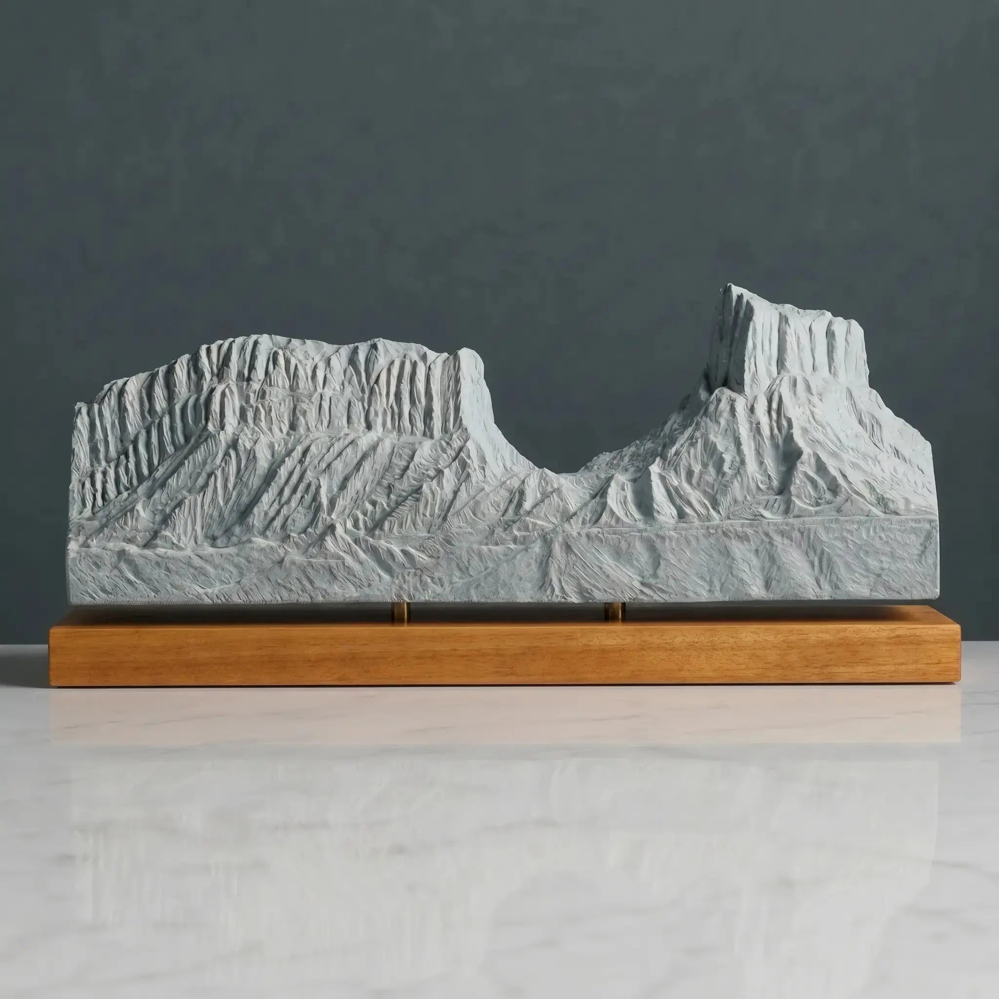 Tuwaiq Mountain Sculpture (View B, Saudi Arabia) Sculpted Peaks