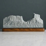 Tuwaiq Mountain Sculpture (View B, Saudi Arabia) Sculpted Peaks