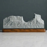 Tuwaiq Mountain Sculpture (View B, Saudi Arabia) Sculpted Peaks