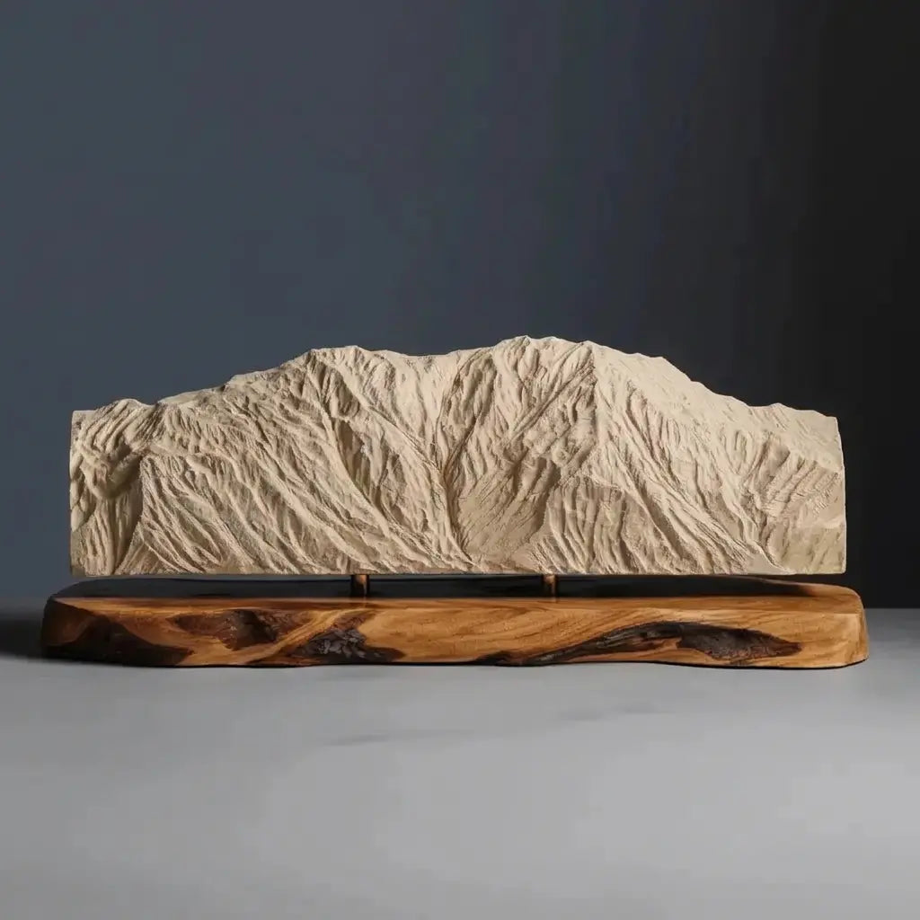 Twin Peaks Sculpture (Pine Valley Mountain, Utah) Sculpted Peaks