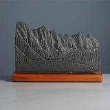 Valley of the Ten Peaks Sculpture (Moraine Lake, Canada) Sculpted Peaks