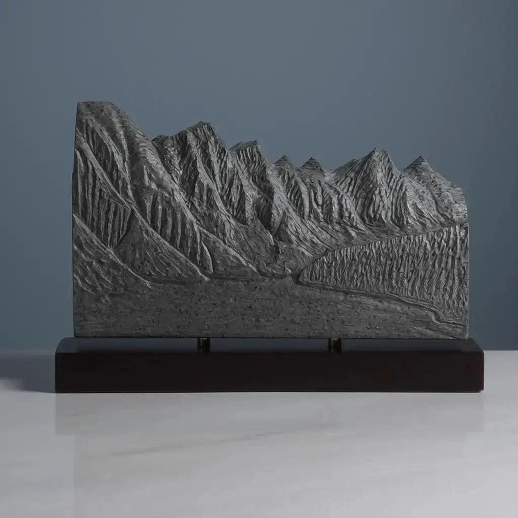 Valley of the Ten Peaks Sculpture (Moraine Lake, Canada) Sculpted Peaks