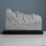 Valley of the Ten Peaks Sculpture (Moraine Lake, Canada) Sculpted Peaks