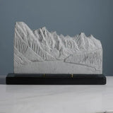Valley of the Ten Peaks Sculpture (Moraine Lake, Canada) Sculpted Peaks