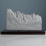 Valley of the Ten Peaks Sculpture (Moraine Lake, Canada) Sculpted Peaks