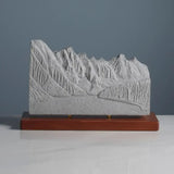 Valley of the Ten Peaks Sculpture (Moraine Lake, Canada) Sculpted Peaks
