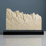 Valley of the Ten Peaks Sculpture (Moraine Lake, Canada) Sculpted Peaks