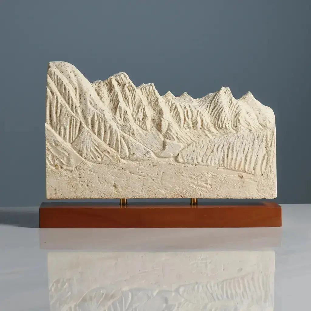 Valley of the Ten Peaks Sculpture (Moraine Lake, Canada) Sculpted Peaks