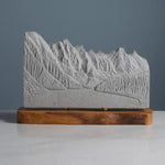 Valley of the Ten Peaks Sculpture (Moraine Lake, Canada) Sculpted Peaks