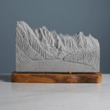 Valley of the Ten Peaks Sculpture (Moraine Lake, Canada) Sculpted Peaks