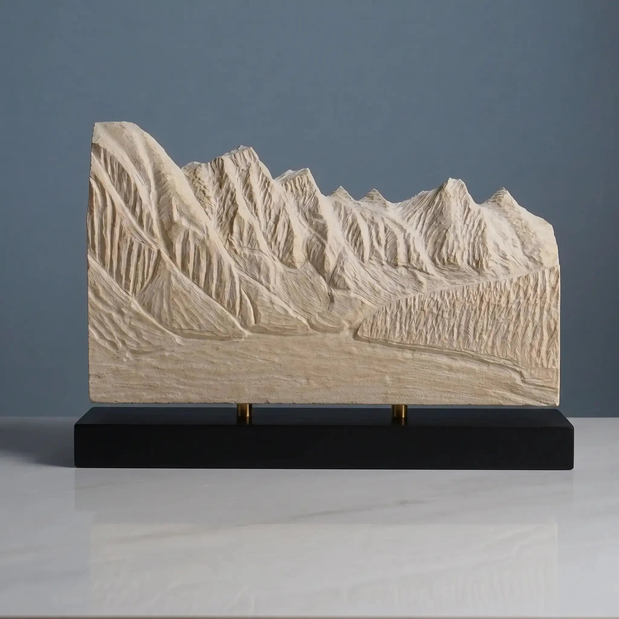 Valley of the Ten Peaks Sculpture (Moraine Lake, Canada) Sculpted Peaks