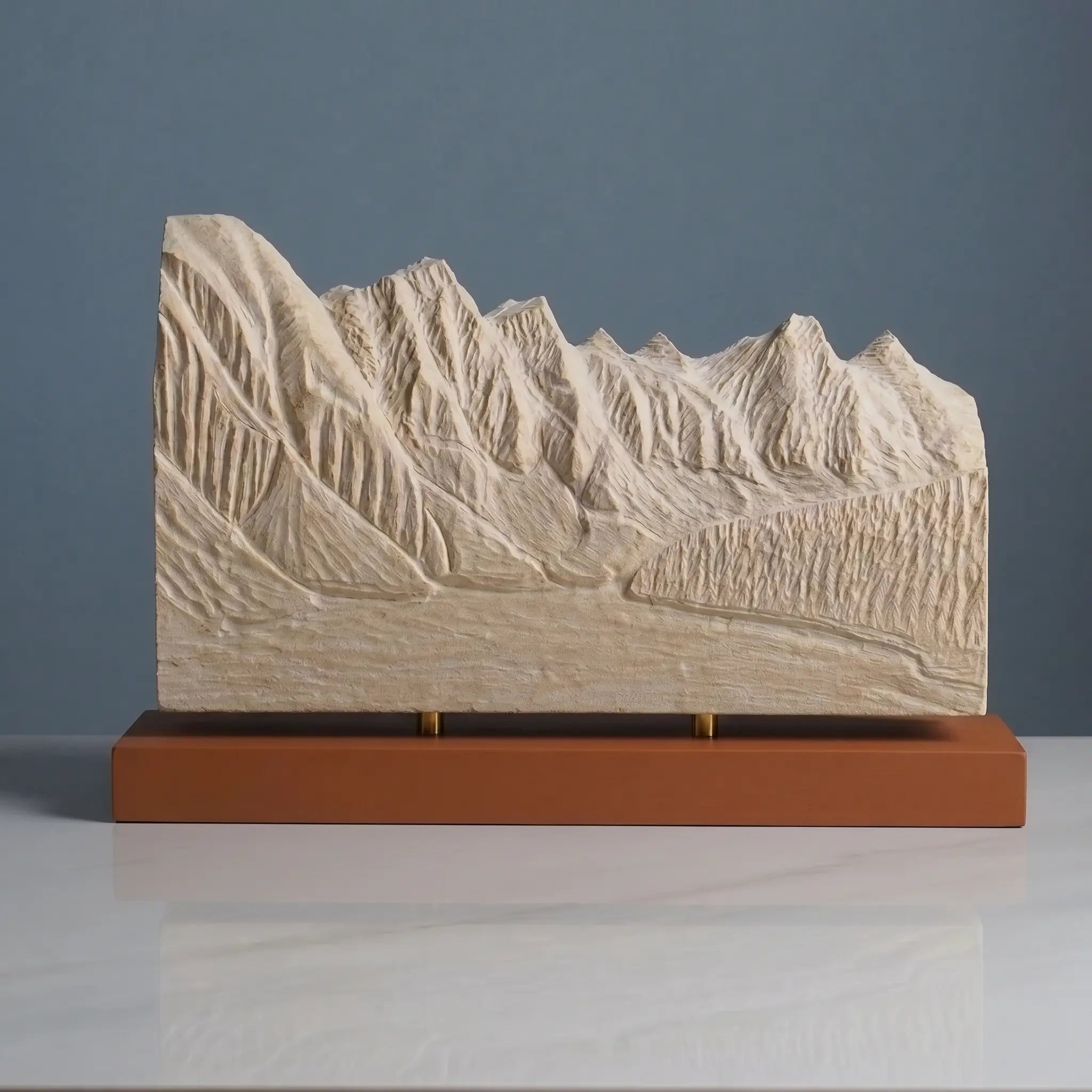 Valley of the Ten Peaks Sculpture (Moraine Lake, Canada) Sculpted Peaks
