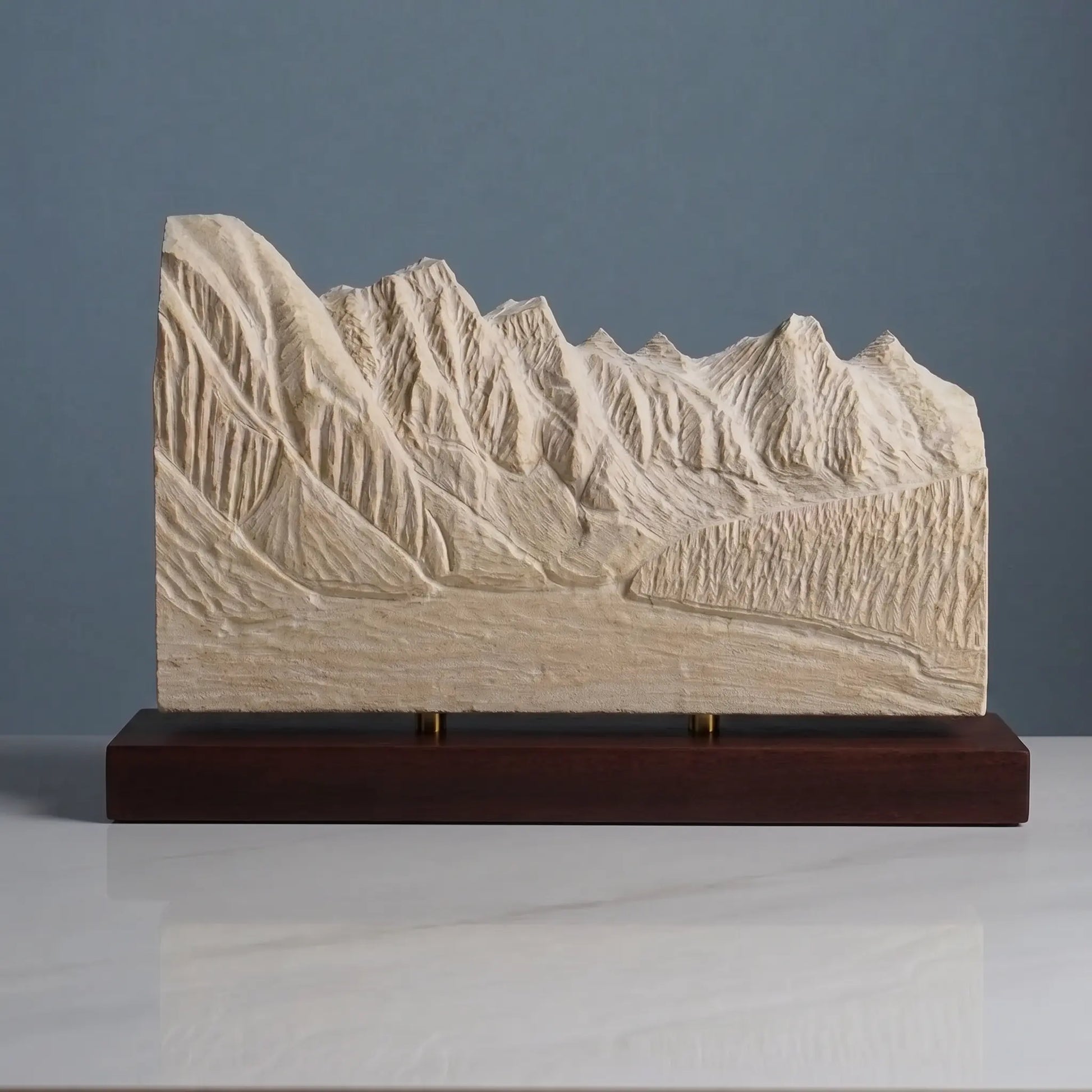 Valley of the Ten Peaks Sculpture (Moraine Lake, Canada) Sculpted Peaks