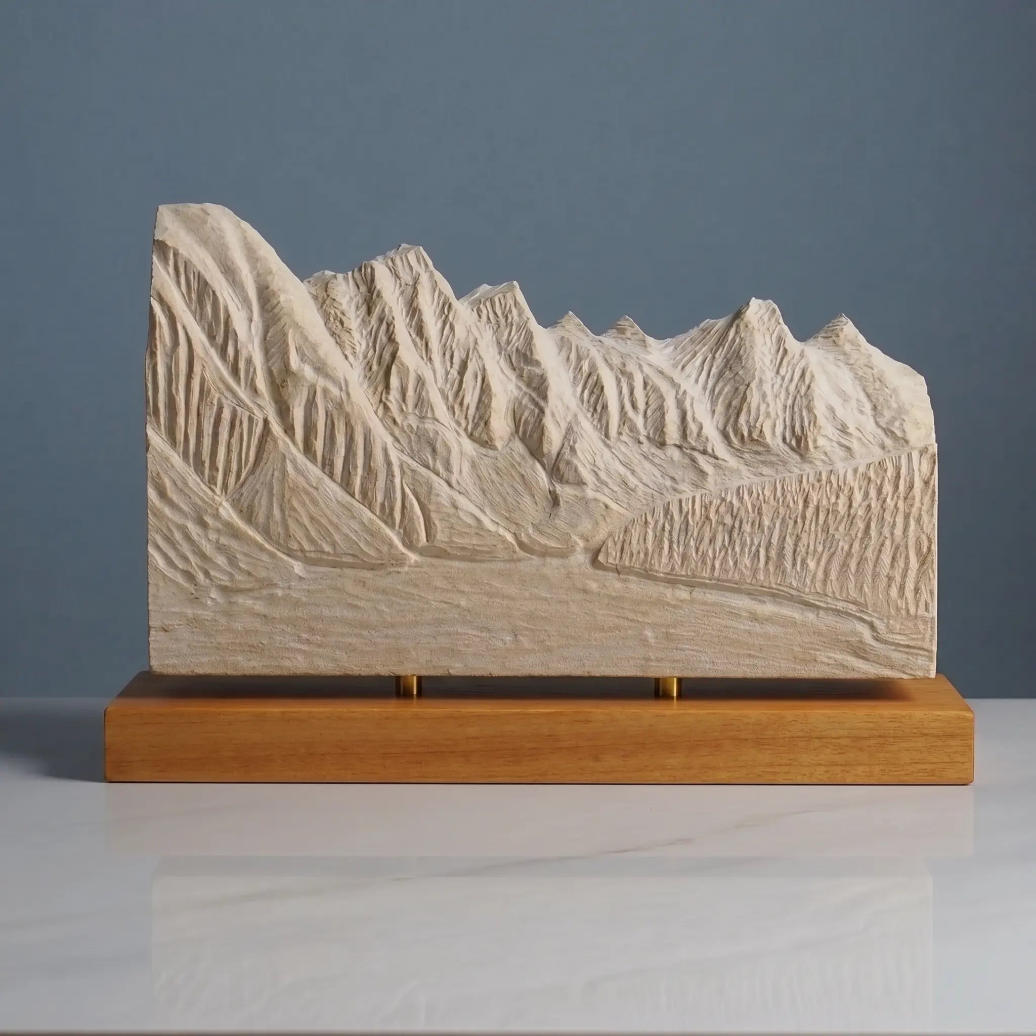 Valley of the Ten Peaks Sculpture (Moraine Lake, Canada) Sculpted Peaks