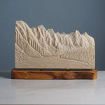 Valley of the Ten Peaks Sculpture (Moraine Lake, Canada) Sculpted Peaks