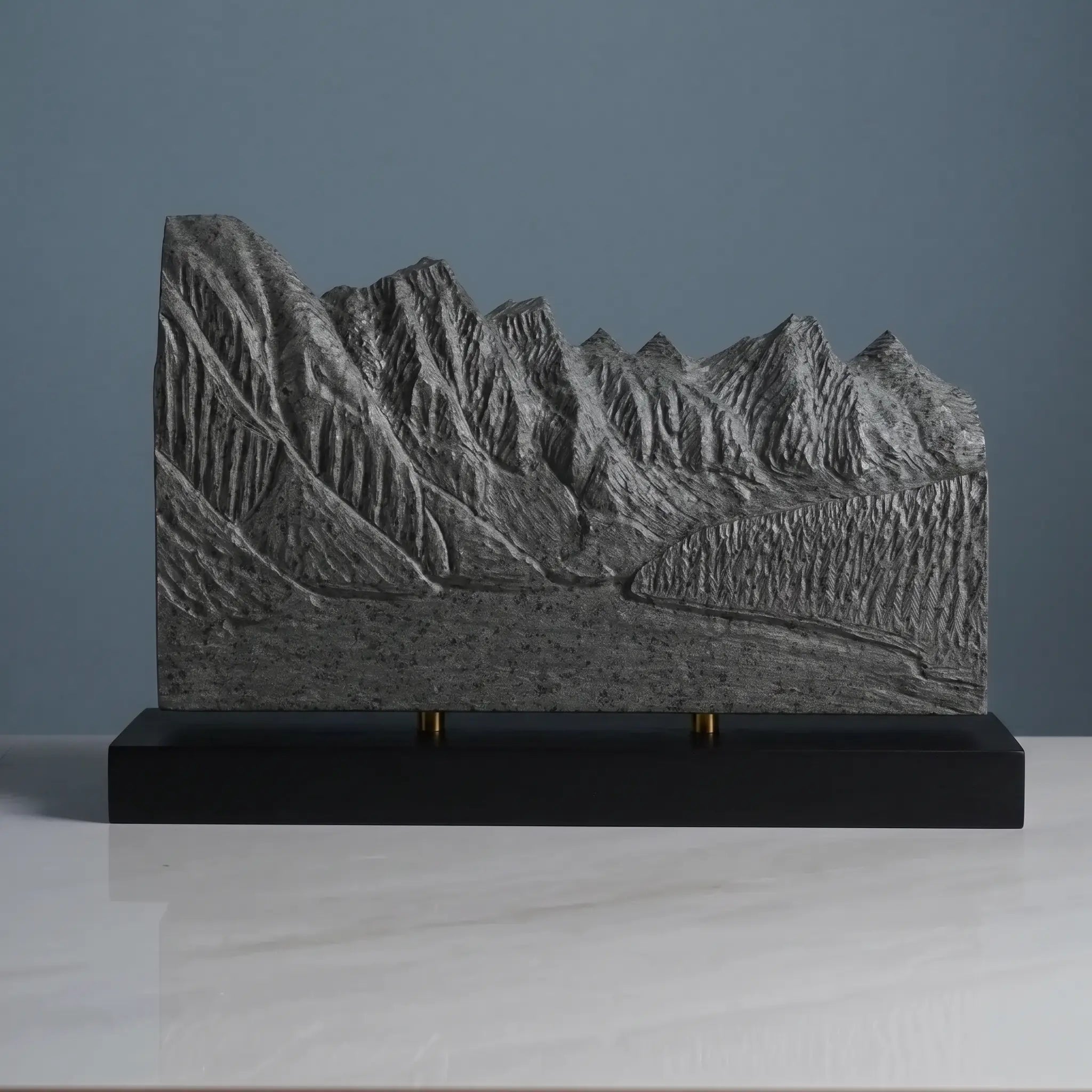 Valley of the Ten Peaks Sculpture (Moraine Lake, Canada) Sculpted Peaks