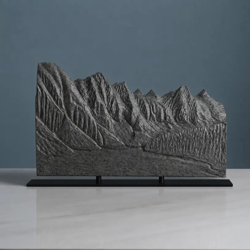 Valley of the Ten Peaks Sculpture (Moraine Lake, Canada) Sculpted Peaks