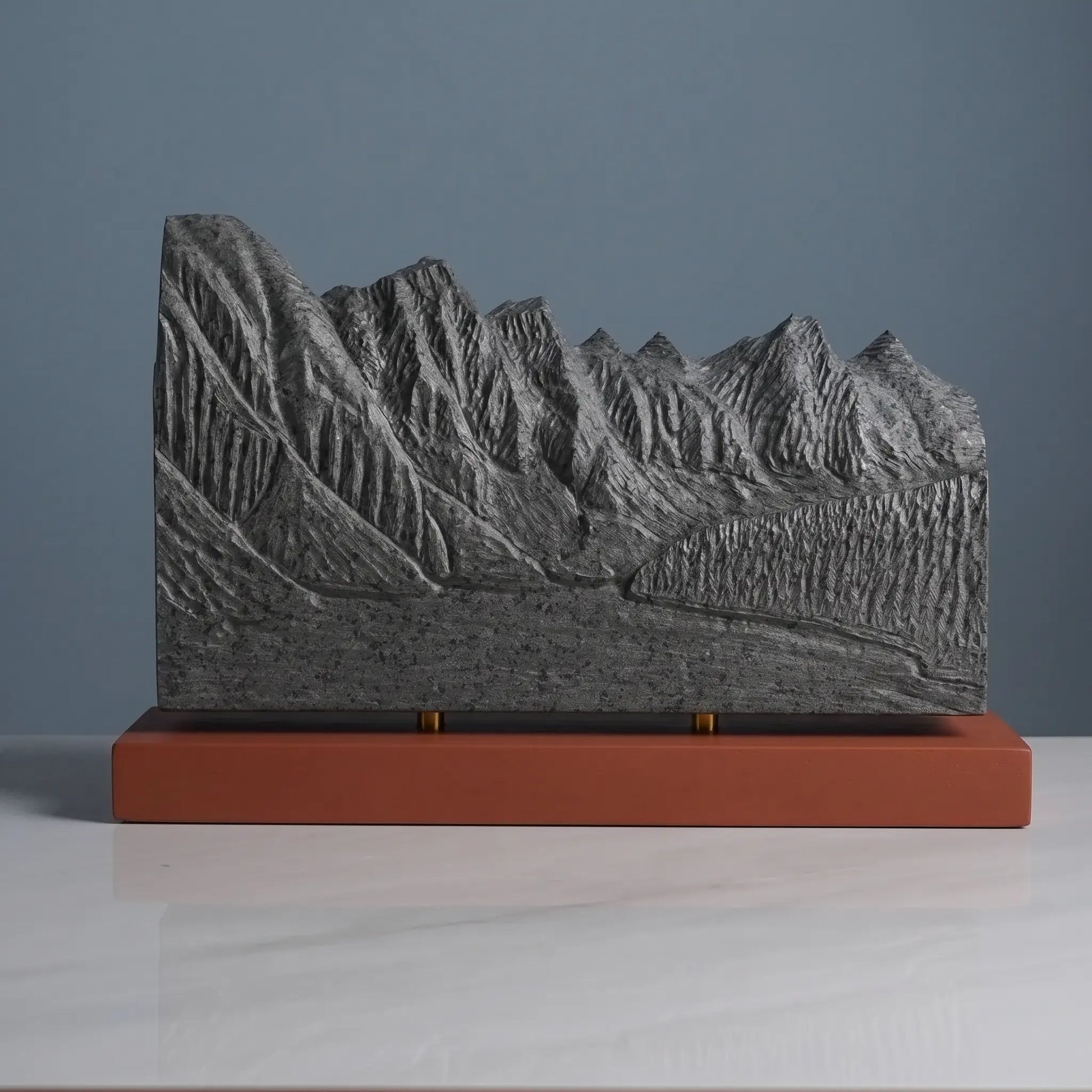 Valley of the Ten Peaks Sculpture (Moraine Lake, Canada) Sculpted Peaks