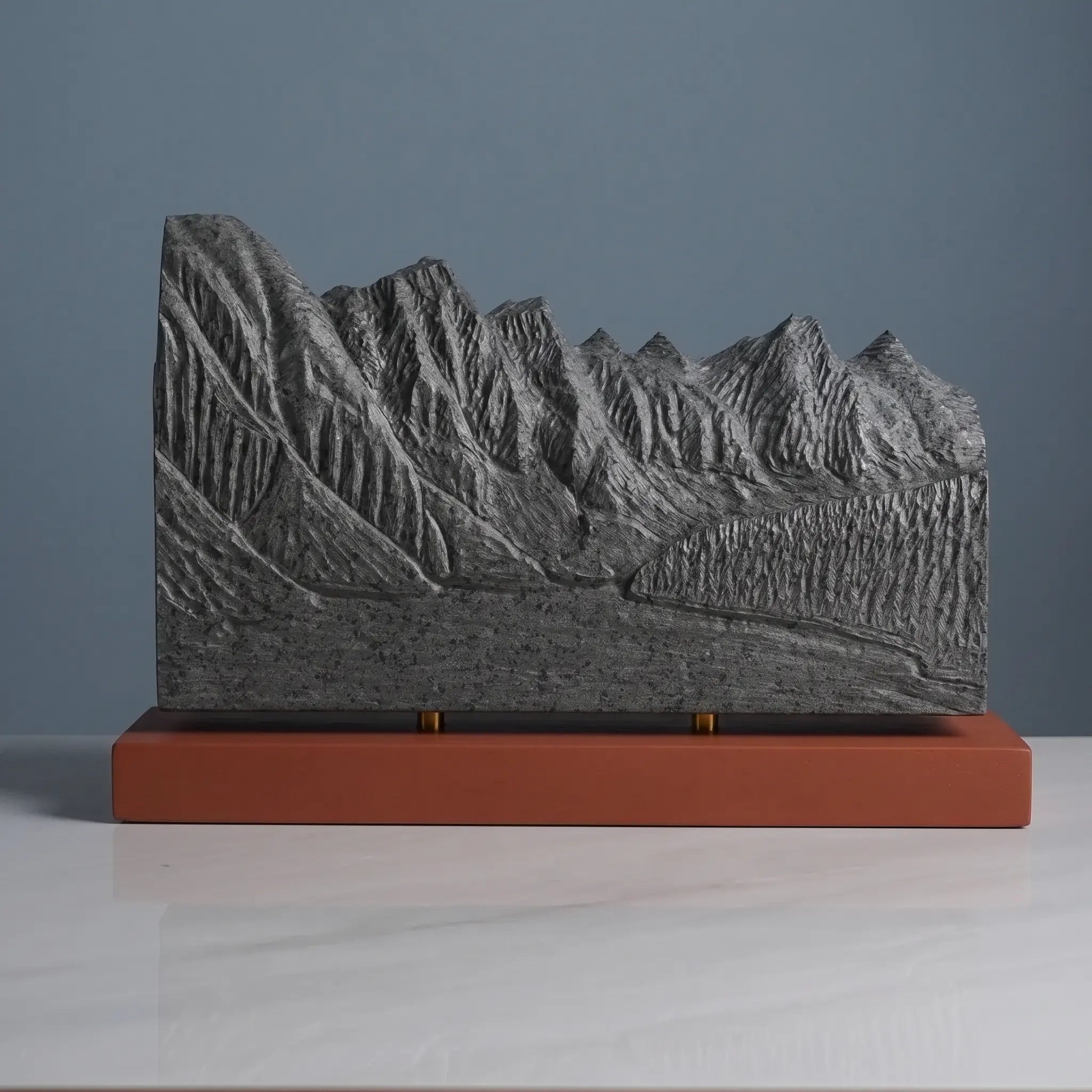 Valley of the Ten Peaks Sculpture (Moraine Lake, Canada) Sculpted Peaks