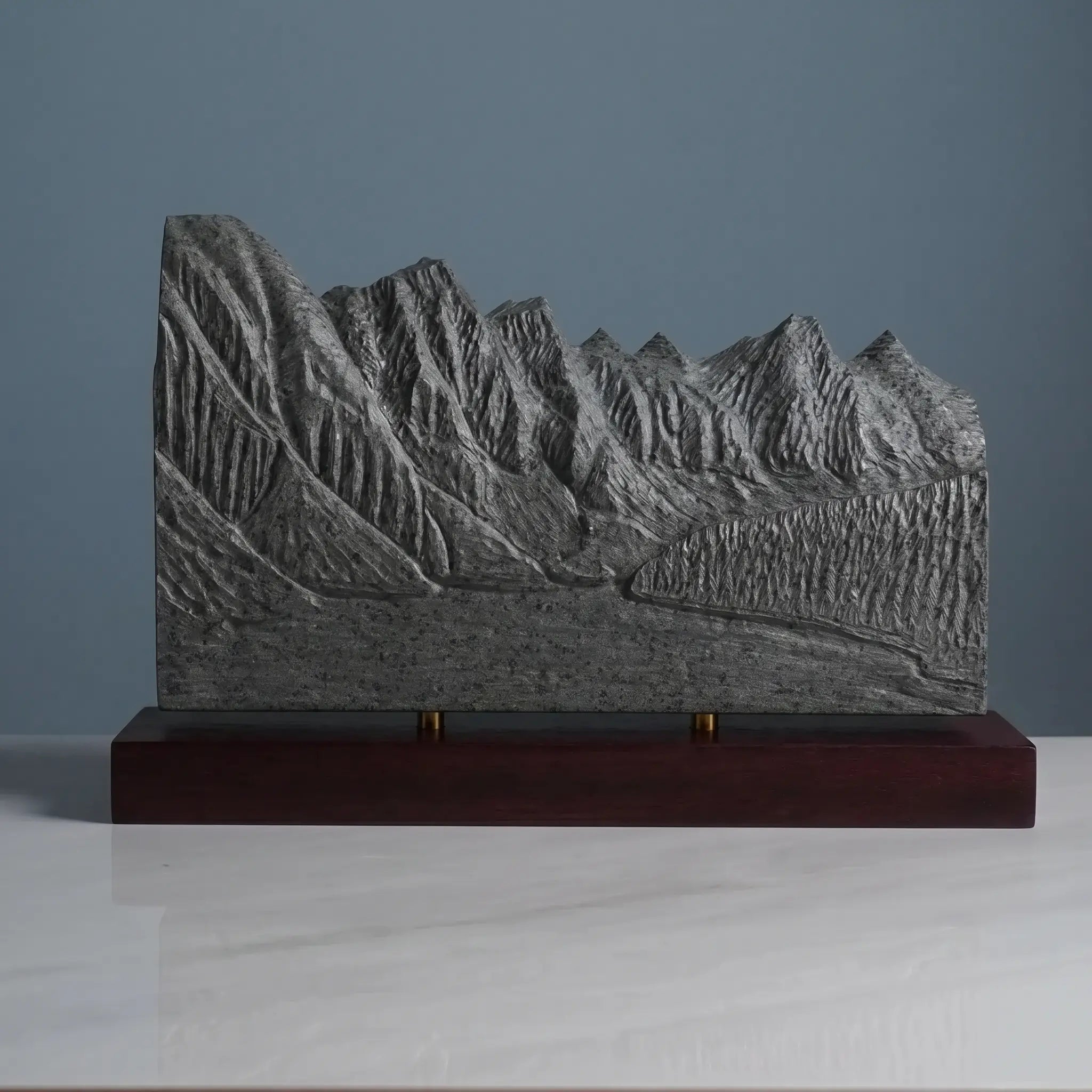 Valley of the Ten Peaks Sculpture (Moraine Lake, Canada) Sculpted Peaks