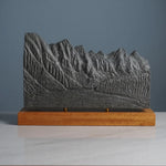 Valley of the Ten Peaks Sculpture (Moraine Lake, Canada) Sculpted Peaks